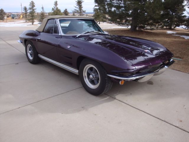 1964 Corvette 500 Miles since frame off restoration with AC 1964 Chevrolet Corvette roadster