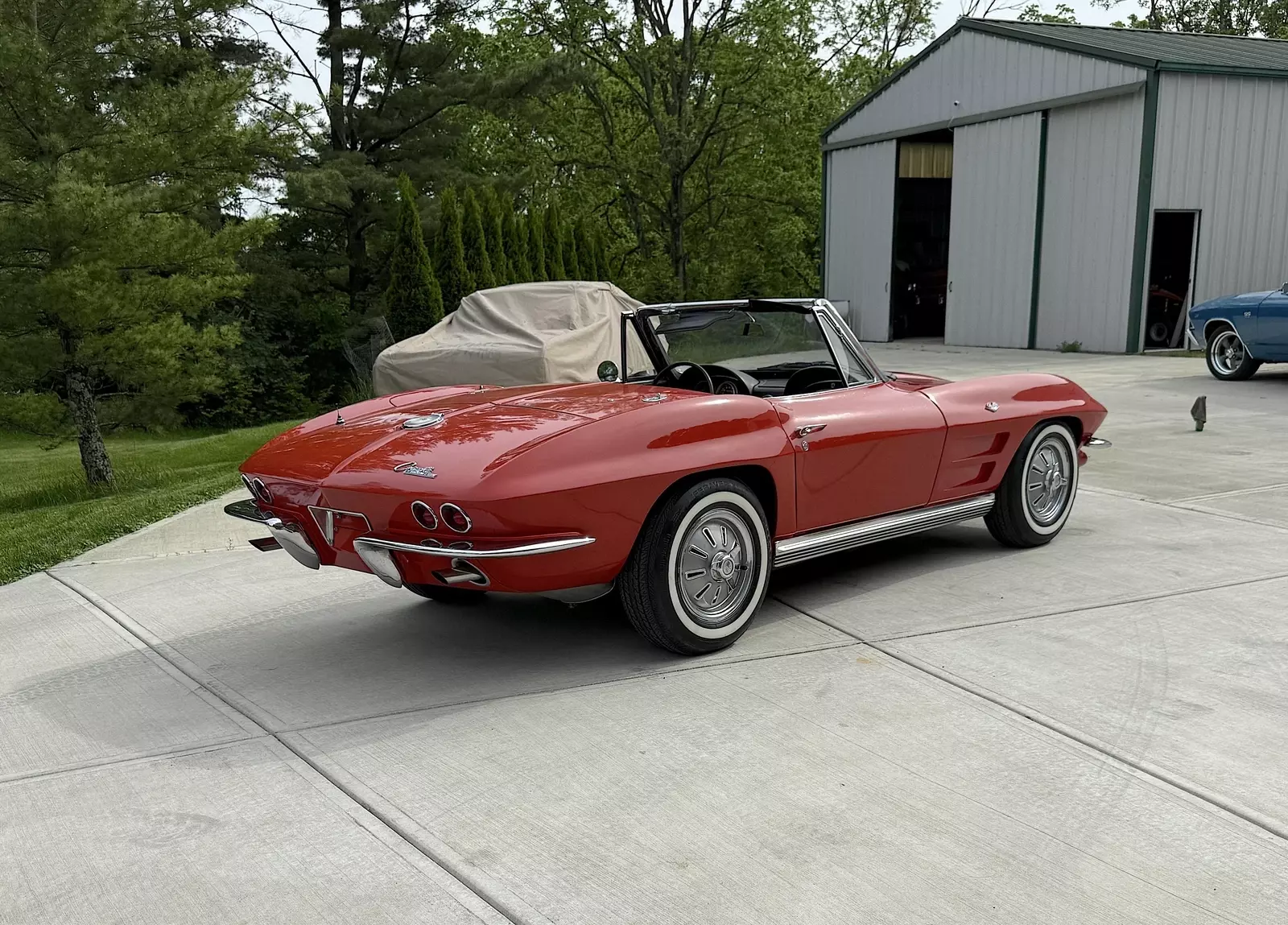 1964 CHEVROLET CORVETTE CONVERTIBLE CORVETTE CONVERTIBLE 327 4SPD - photo 6
