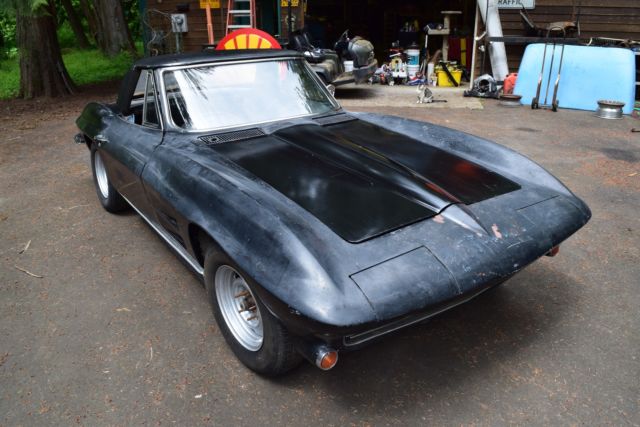 1964 Corvette convertible project car 64 Sting Ray C2 Vette RestoRod 1964 Chevrolet Corvette