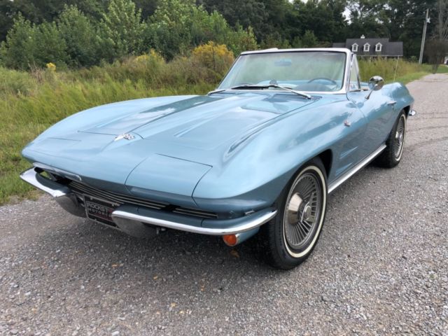 1964 Corvette Stingray Convertible with Cold A/C, heat, power steering & brakes! 1964 Chevrolet Corvette