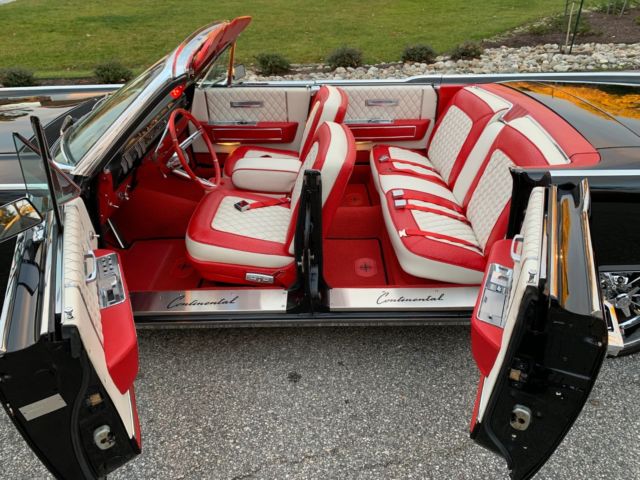 1964 Custom Lincoln Continental Convertible Restored 1964 Lincoln Continental