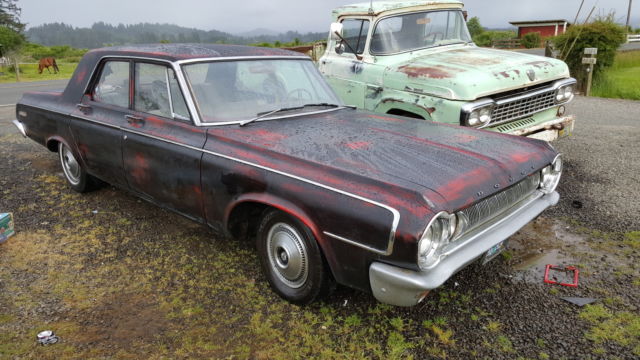 1964 dodge 330 push button shifter 318 runs great rat rod mopar no reserve 1964 Dodge Polara 330