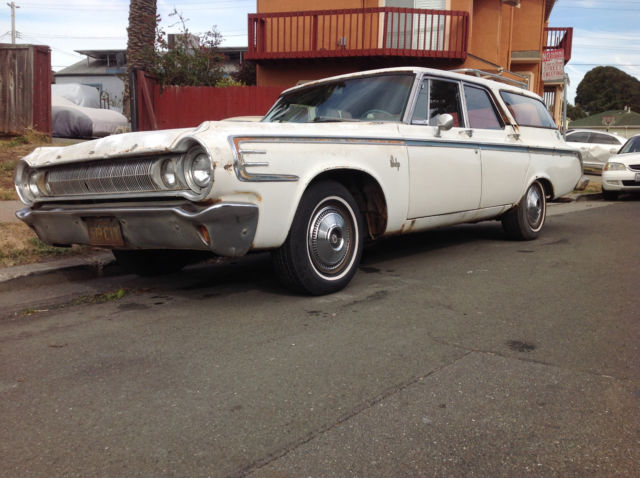 1964 DODGE 440 STATION WAGON STARTS RUNS AND DRIVE! 1964 Dodge Other