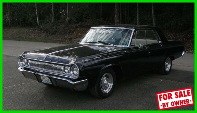 1964 Dodge Polara 318 8-Cylinder Automatic Beautifully Restored New Motor WA ST 1964 Dodge Polara