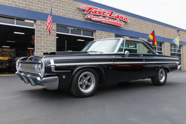 1964 Dodge Polara 413 Max Wedge 4 Speed Black / Gold 1964 Dodge Polara Max Wedge