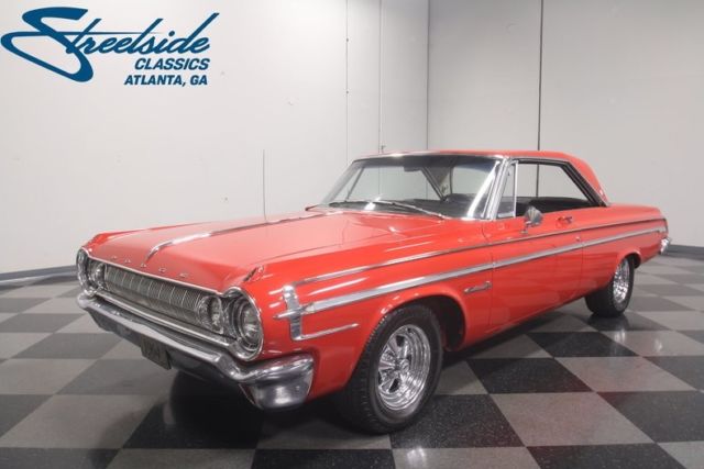 1964 Dodge Polara 500 14142 Miles Red Hardtop 426 Street Wedge 4 Speed Manual 1964 Dodge Polara 500