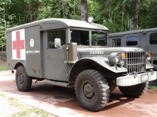 1964 DODGE POWER WAGON M43 MILITARY VEHICLE AMBULANCE 1964 Other Makes