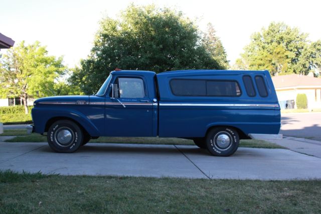 1964 f100 Custom Cab Longbed 3 speed Column Shift CALIFORNIA VEHICLE 1964 Ford F-100 Custom Cab