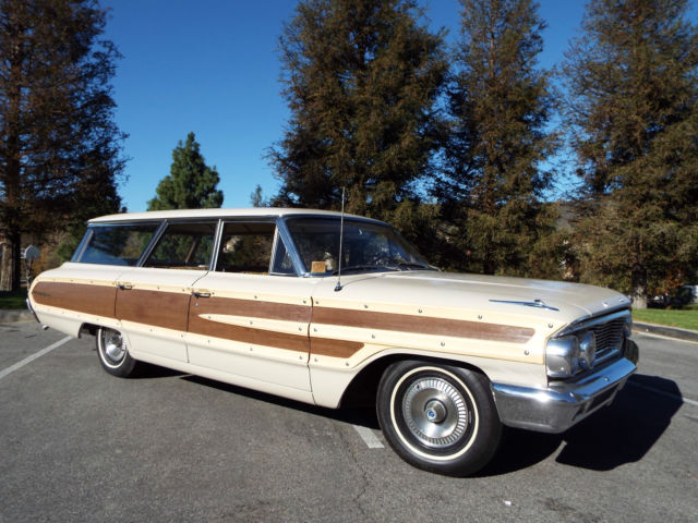 1964 FORD COUNTRY SQUIRE WAGON...FANTASTIC ORIGINAL CAR 1964 Ford Galaxie 4 DOOR WAGON