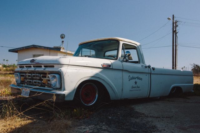 1964 Ford F-100 Bagged & 4-Link. All New Powertrain 1964 Ford F-100