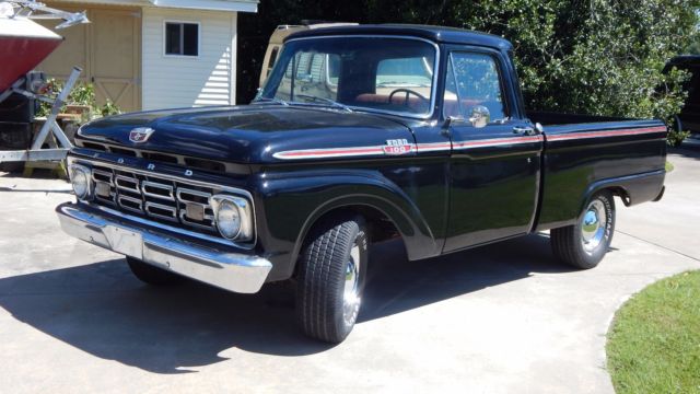 1964 FORD F-100 Short-bed Custom Cab Pickup Truck not Chevy not Dodge --- Nice! 1964 Ford F-100 Custom