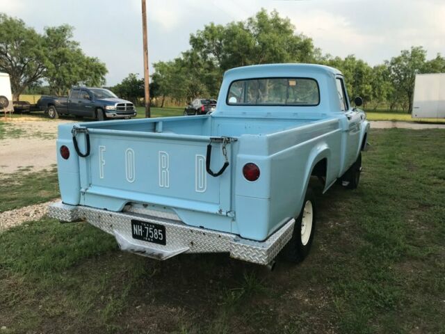 1964 Ford F-100 Super rare 4WD F100 292 V8 less than 3000 produced - photo 6
