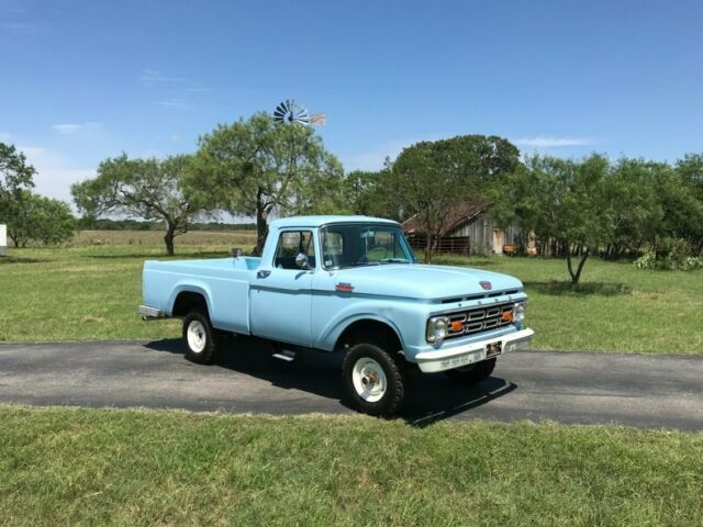1964 Ford F-100 Super rare 4WD F100 292 V8 less than 3000 produced - photo 7