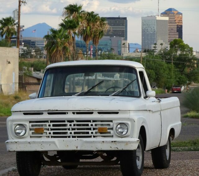 1964 Ford F100 150 Short bed AZ truck runs Custom Cab retro Raptor builder 1964 Ford F-100 Custom Cab