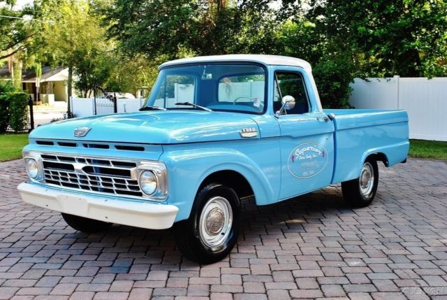 1964 Ford F100 Custom Cab Restored, Inline 6, Beautiful Truck 1964 Ford F100 1964 Ford F100 Custom Cab
