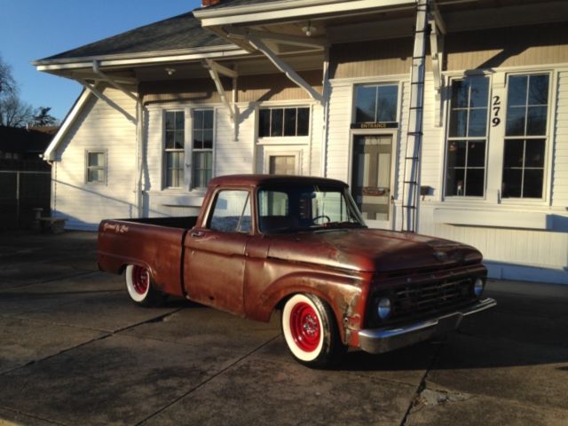 1964 Ford F100 Patina Burn Truck Hot Rod Rat Rod NO RESERVE 1964 Ford F-100