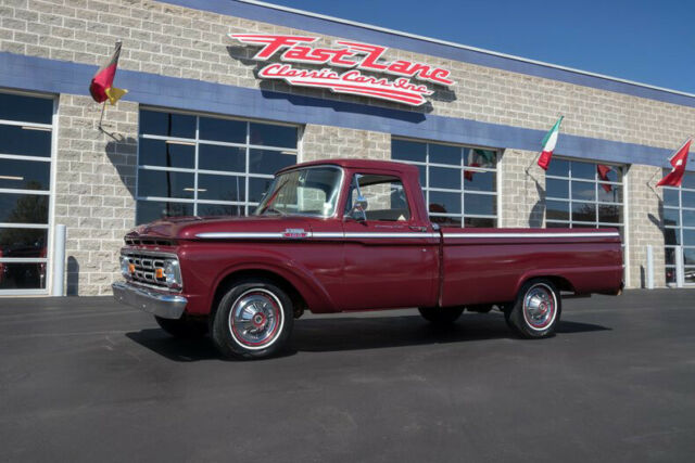 1964 Ford F100 Pickup 292 Y-Block V8 Very Stock and Original Truck 1964 Ford F-100 292 Y-Block