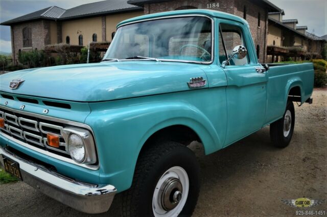 1964 Ford F-100 4WD FACTORY 'HI-BOY' - CUSTOM CAB - photo 7