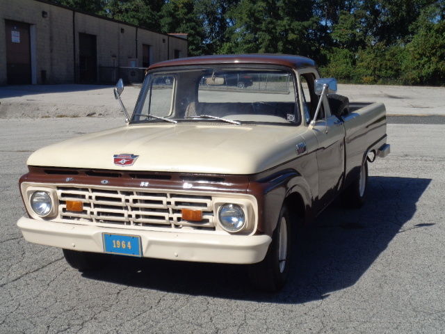 1964 FORD F100 REGULAR CAB V6 STRAIGHT 6 ENGINE 3SPD ONLY 36K CLEAN NO RESERVE 1964 Ford F-100