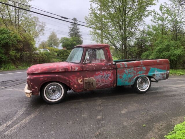 1964 Ford F100 ShortBed Short Bed Pick Up Jaguar Suspension Drives Great! 1964 Ford F-100