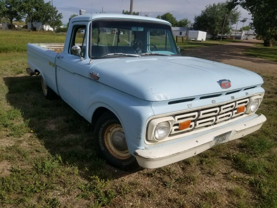 1964 Ford F100 Styleside Pickup Original, Low Miles with Documentation!! 1964 Ford F-100