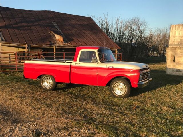 1964 Ford F-100 SWB FLEETSIDE V8 3 SPEED MANUAL AC - photo 2