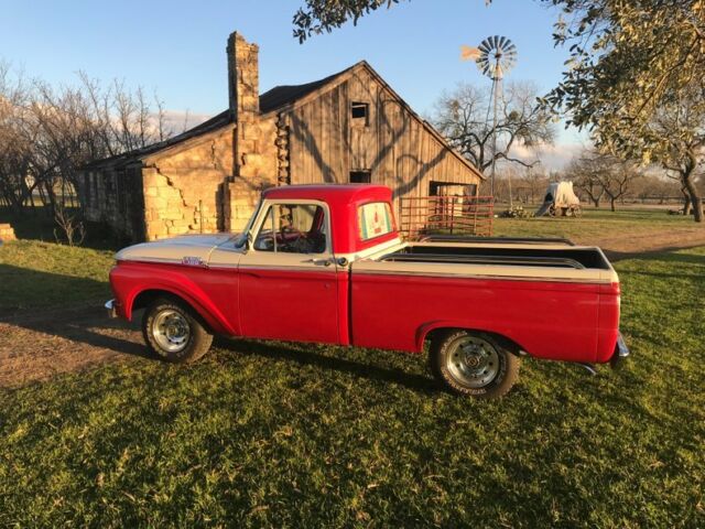 1964 Ford F-100 SWB FLEETSIDE V8 3 SPEED MANUAL AC - photo 3