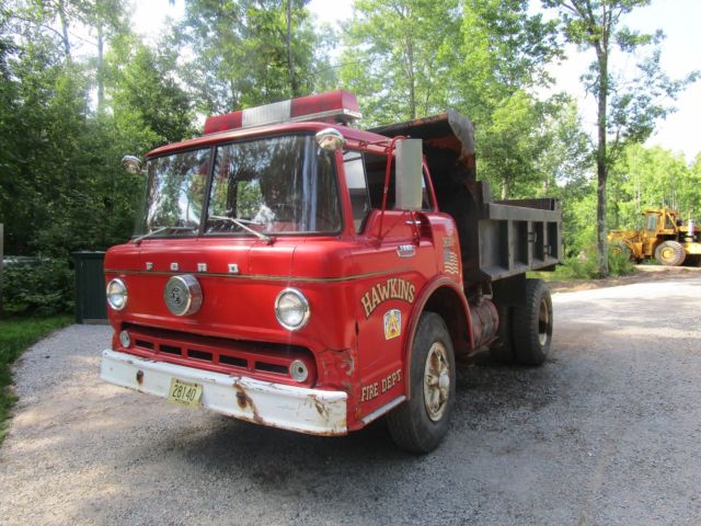 1964 Ford F950 COE dump truck 1964 Ford F950