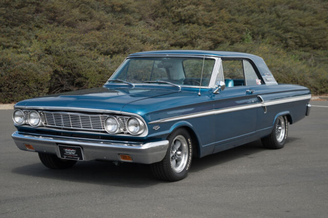 1964 Ford Fairlane 500 Sport 24927 Miles Blue Hardtop Coupe Automatic 1964 Ford Fairlane Sport