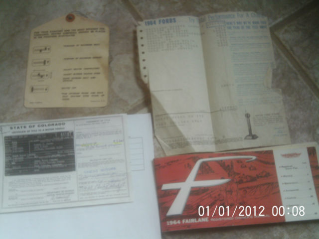 1964 Ford Fairlane bucket seats - photo 10