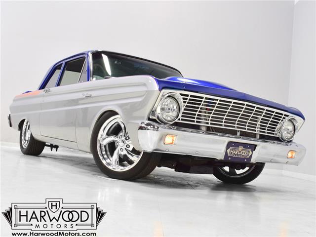 1964 Ford Falcon 2299 Miles Electric Blue over Silver 302 cubic inch superchar 1964 Ford Falcon --