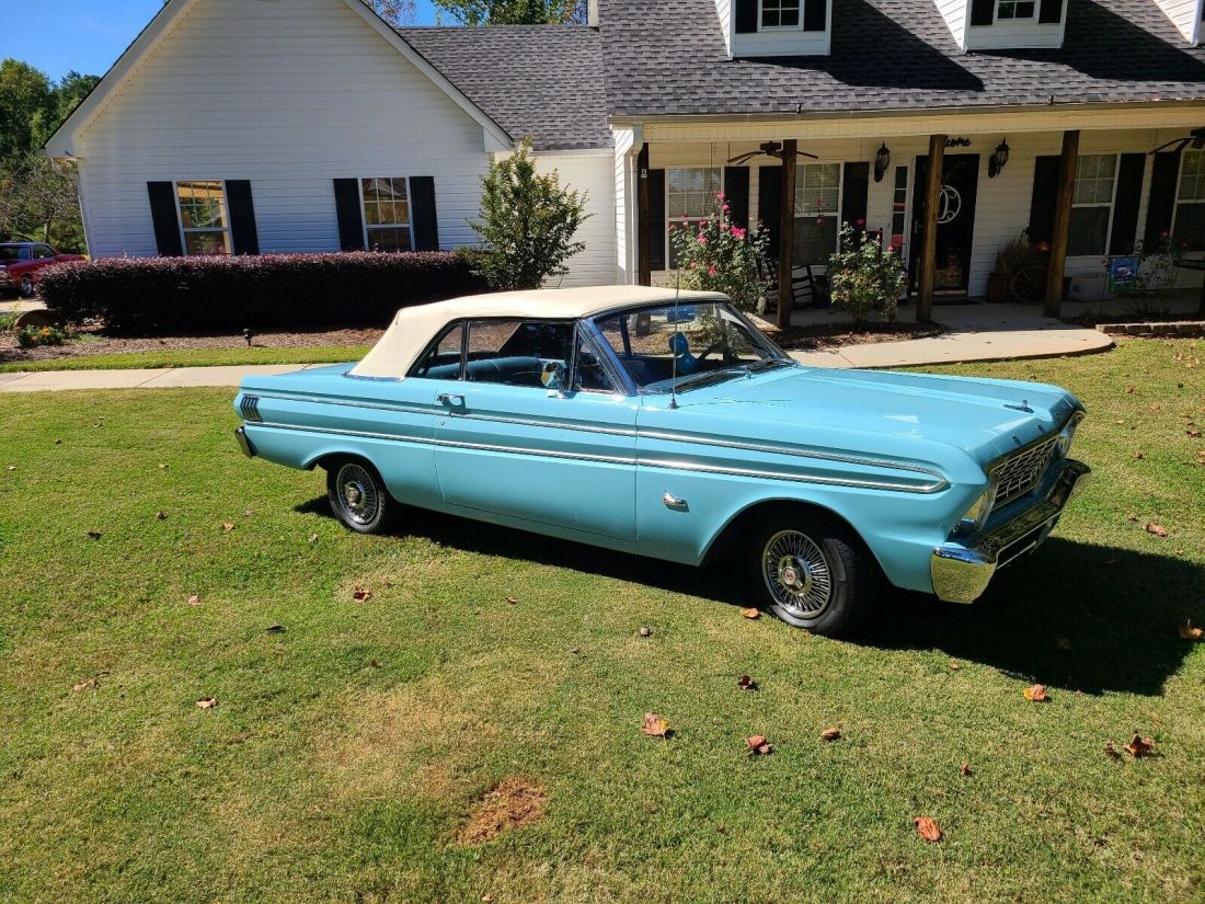 1964 Ford Falcon Convertible Blue RWD Automatic 1964 Ford Falcon