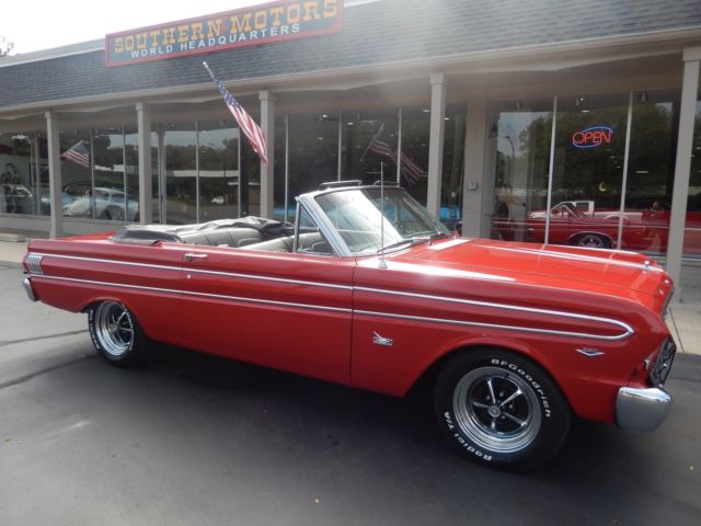 1964 Ford Falcon Futura Convertible Rangoon red 260 automatic 1964 Ford Falcon