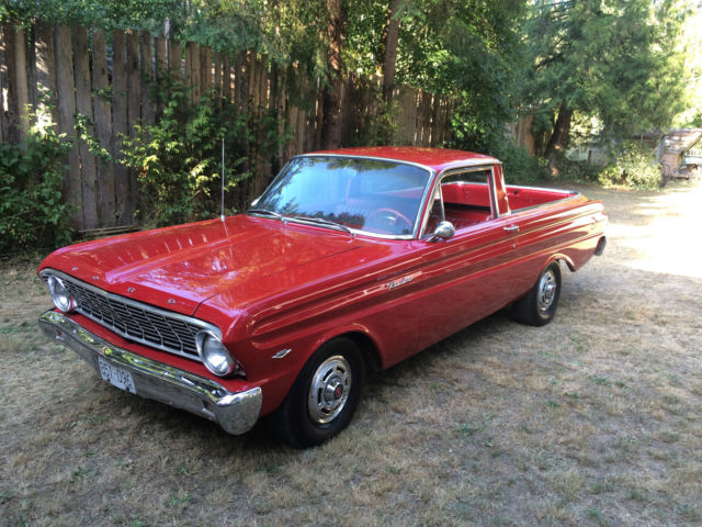 1964 Ford Falcon Ranchero *Factory V8 4 spd* RARE 1964 Ford Falcon