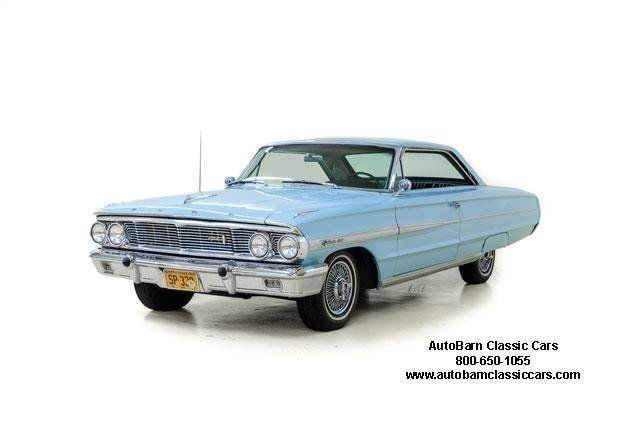 1964 Ford Galaxie 500 54171 Miles Blue Hardtop 352 ci 3-Spd Auto 1964 Ford Galaxie --