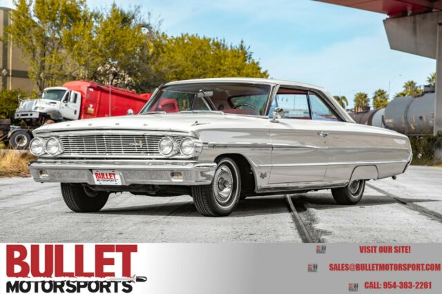 1964 Ford Galaxie 500, White Exterior/ Red Interior, 390ci Automatic NO RESERVE! 1964 Ford Galaxie - Video Inside!