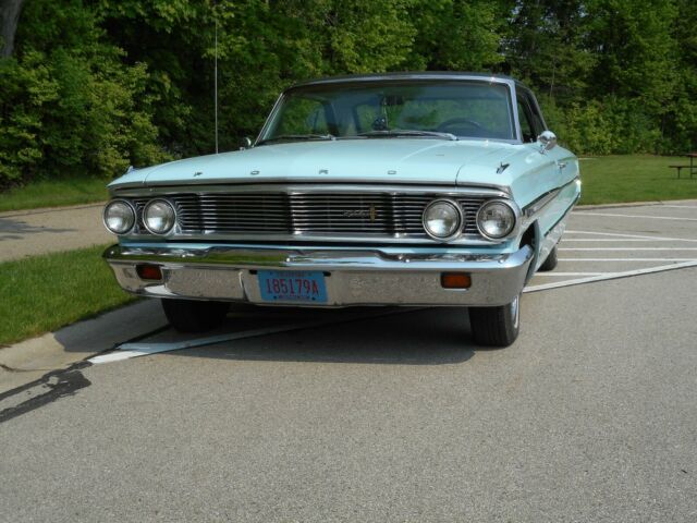 1964 Ford Galaxie 500XL 2 Door in Light Blue w/Black Top - 390, Automatic 1964 Ford Galaxie