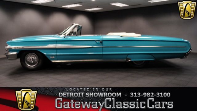 1964 Ford Galaxie 80695 Miles Pagoda Green Convertible 390 CID V8 3 Speed Autom 1964 Ford Galaxie