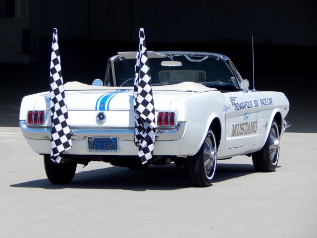 1964 Ford Mustang Convertible - Indianapolis 500 Pace Car Replica - photo 6