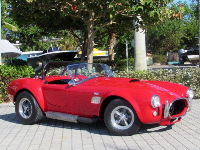 1964 Ford Shelby Cobra Replica Completed in 2000 1-Owner 484 Miles Florida 1964 Replica/Kit Makes Ford Cobra