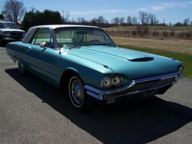 1964 FORD T.BIRD......LIKE NEW.....FROM THE SOUTH..... 1964 Ford Model T GREEN