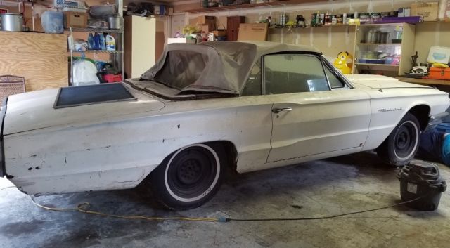 1964 Ford Thunderbird Convertable, Runs - Extra Parts - photo 2