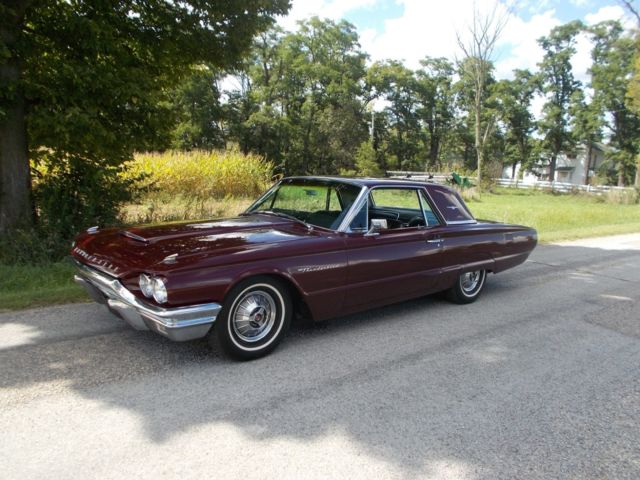 1964 FORD THUNDERBIRD - BEAUTIFUL INSIDE AND OUT -AMAZING CONDITION 75,962 MILES 1964 Ford Thunderbird black
