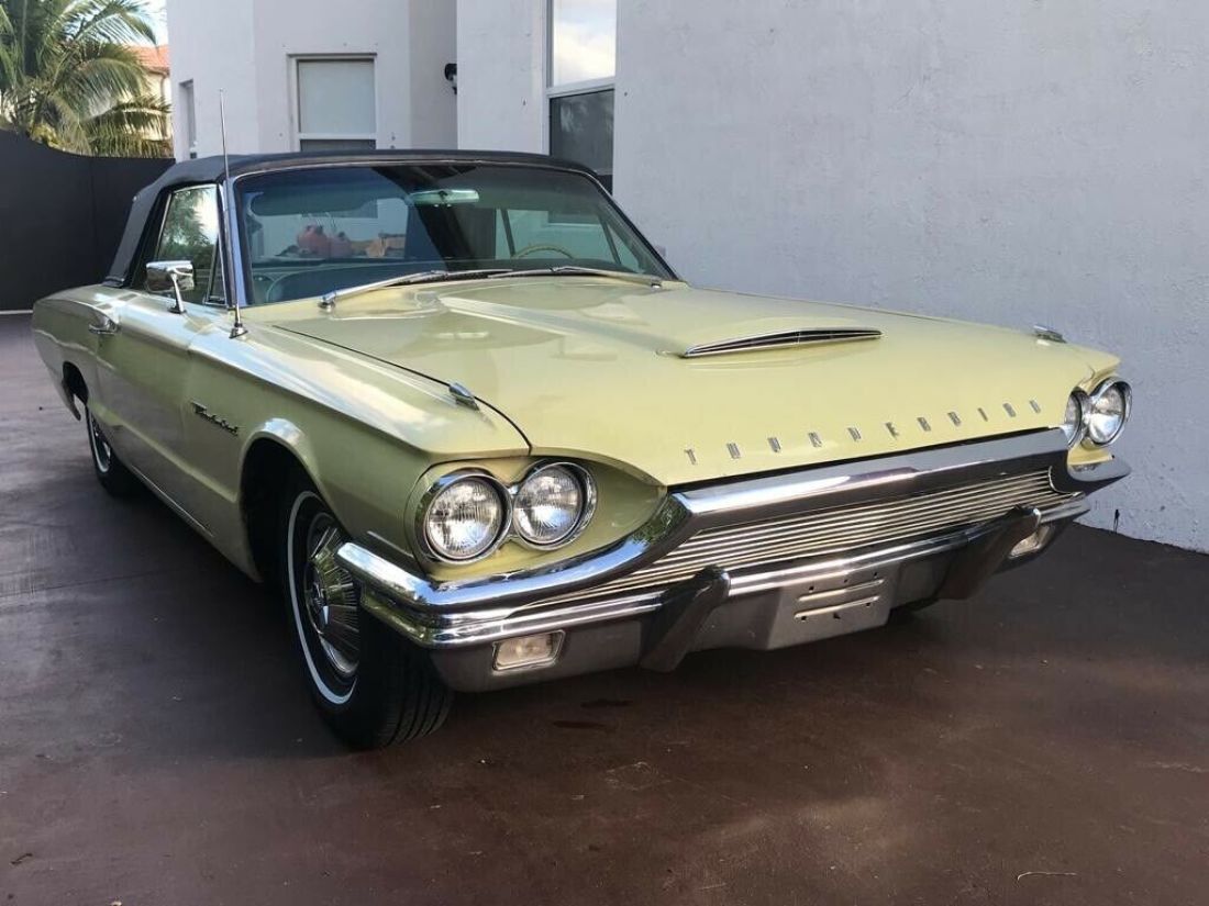 1964 FORD THUNDERBIRD CONVERTIBLE 56000 Original Miles 40 Years in Storage 1964 Ford Thunderbird