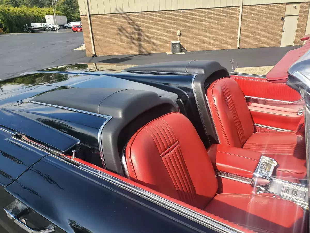 1964 Ford Thunderbird Convertible Black 1964 Ford Thunderbird