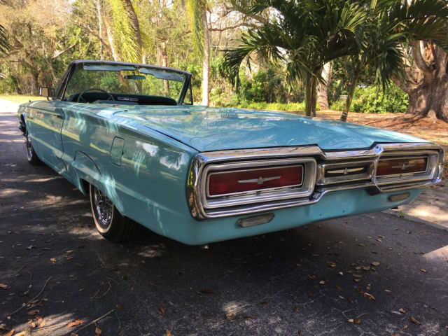 1964 Ford Thunderbird Covertible 390 "Z" Code PS PB Factory Air PW Automatic 1964 Ford Thunderbird