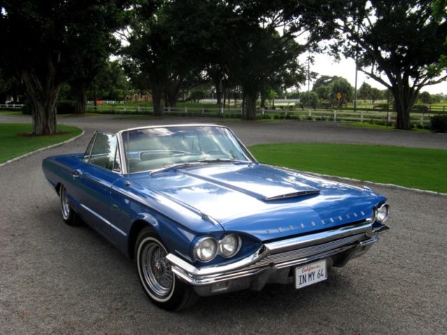 1964 Ford Thunnderbird CONVERTIBLE CLASSY CRUISER - photo 8