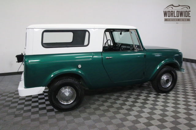 1964 International Harvester Scout RARE OVERDRIVE. 4X4. CONVERTIBLE - photo 10