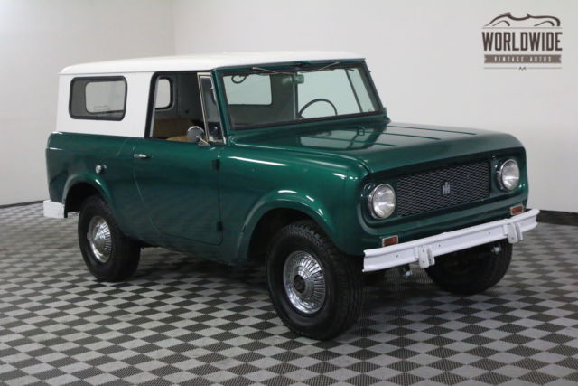 1964 International Harvester Scout RARE OVERDRIVE. 4X4. CONVERTIBLE - photo 4