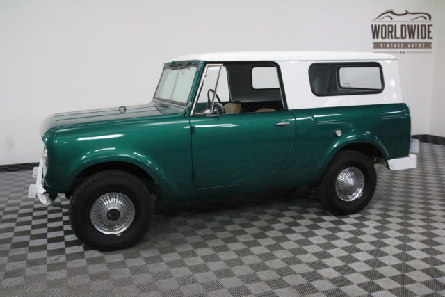1964 International Harvester Scout RARE OVERDRIVE. 4X4. CONVERTIBLE - photo 5